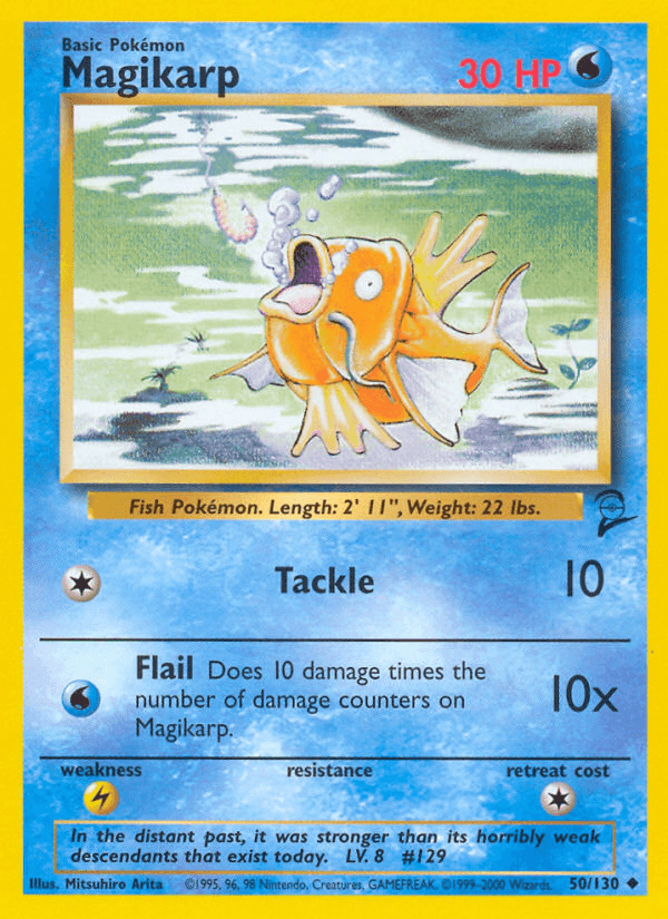 Magikarp Pokémon card