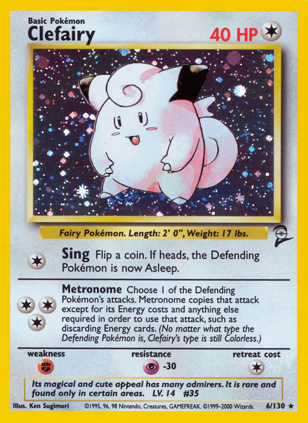 Clefairy Pokémon card