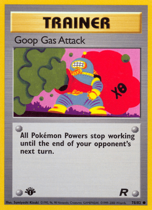 Goop Gas Attack Pokémon card