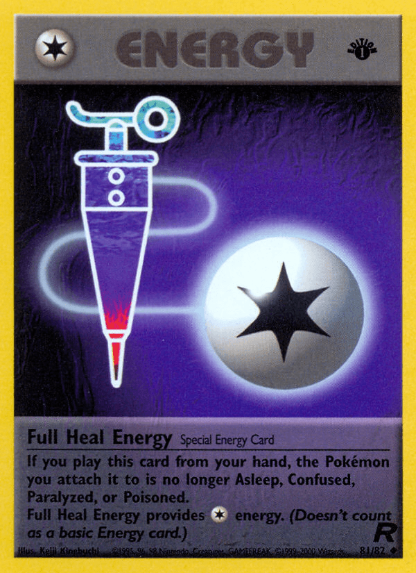 Full Heal Energy Pokémon card