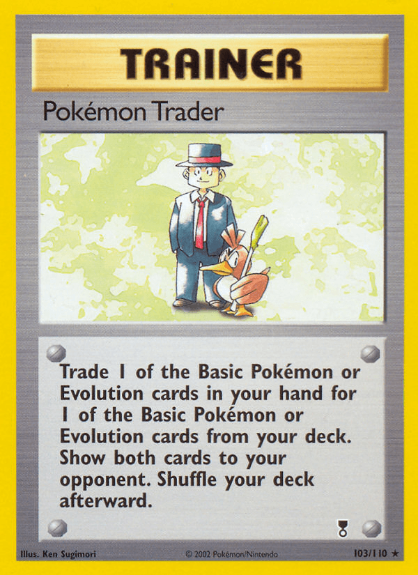 Pokémon Trader Pokémon card