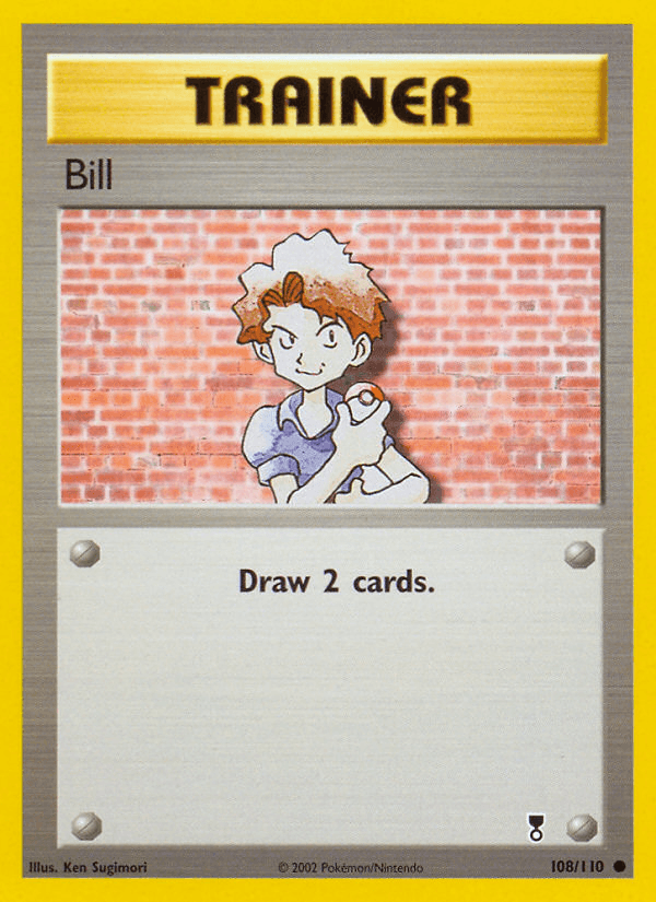 Bill Pokémon card
