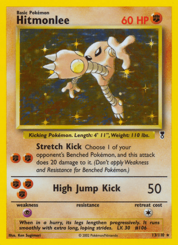 Hitmonlee Pokémon card