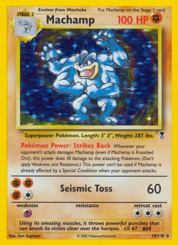 Machamp Pokémon card