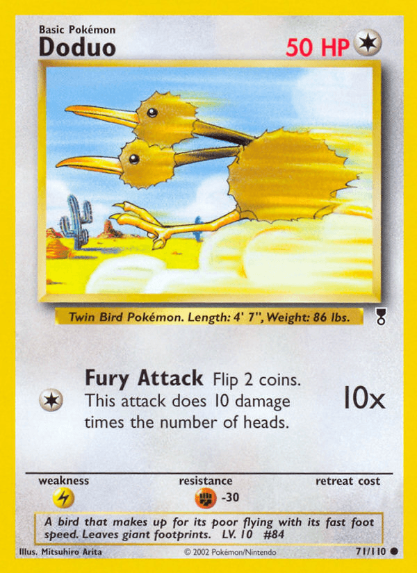 Doduo Pokémon card