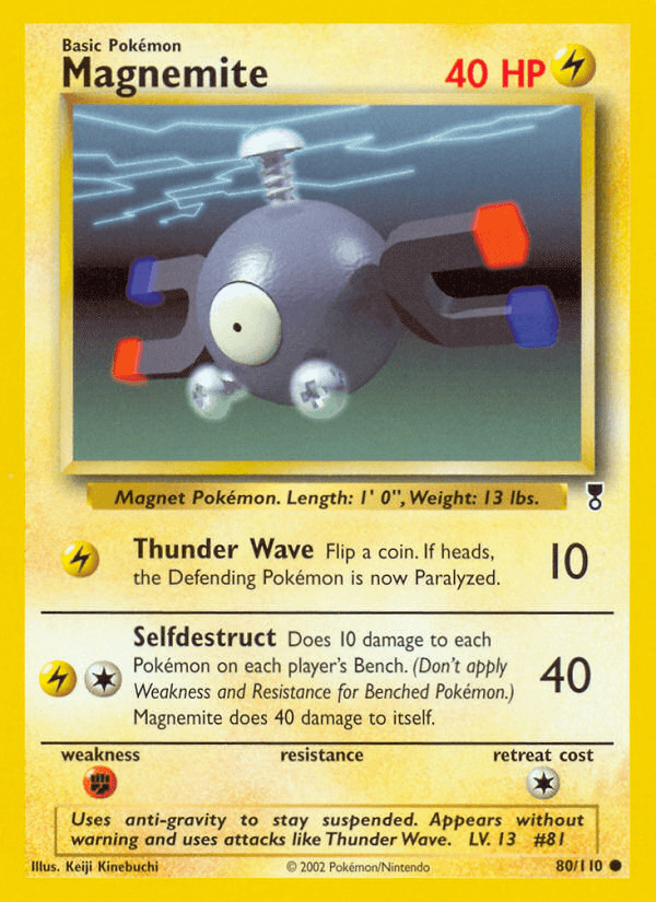 Magnemite Pokémon card