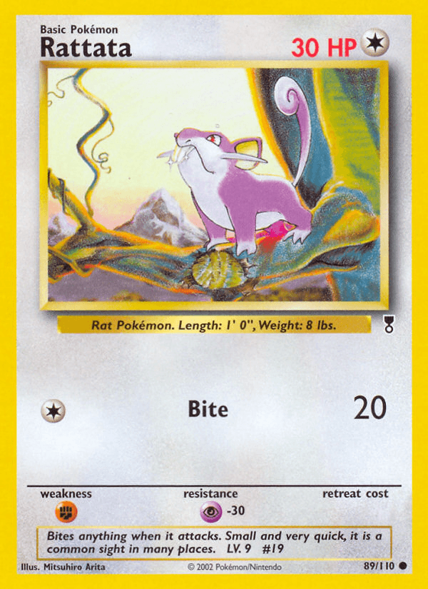 Rattata Pokémon card
