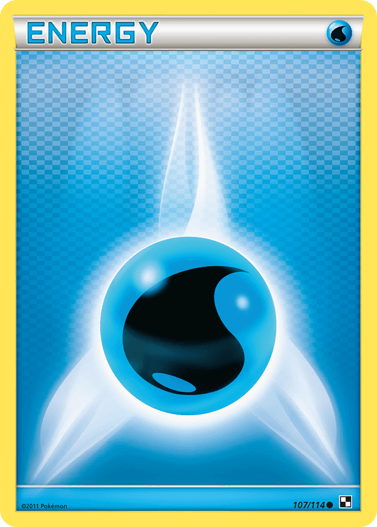 Water Energy Pokémon card