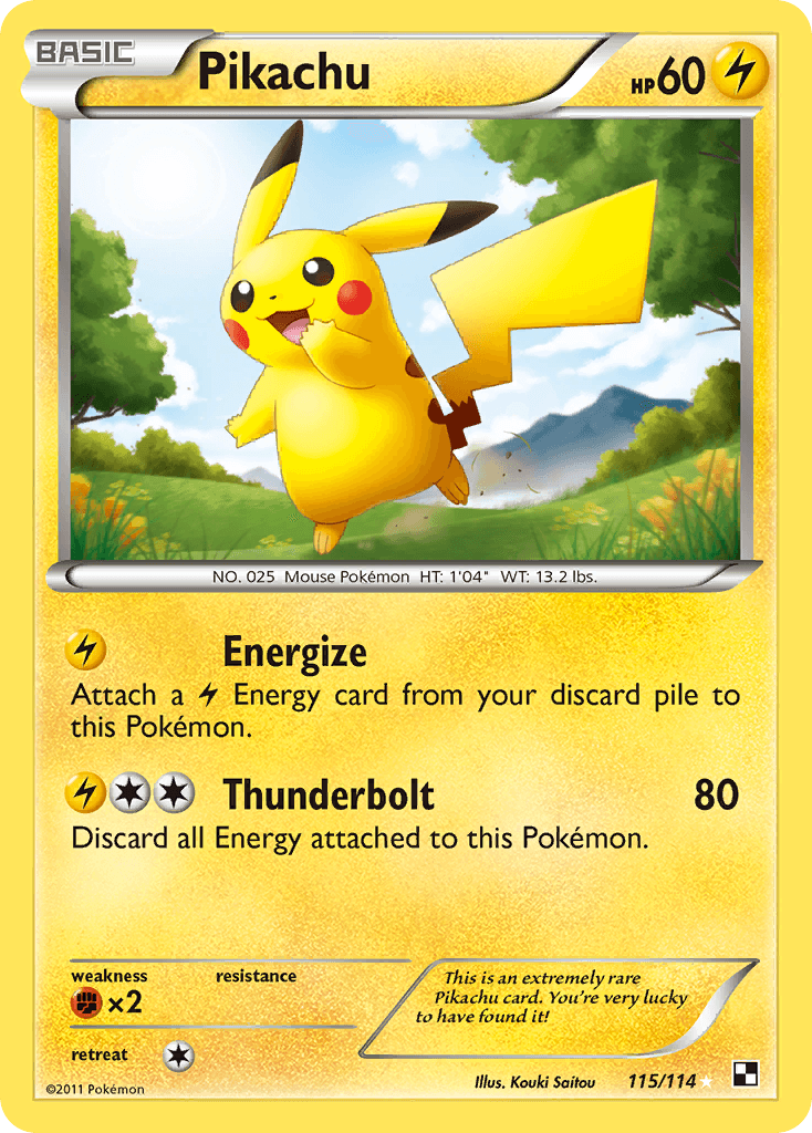 Pikachu — Rare Secret