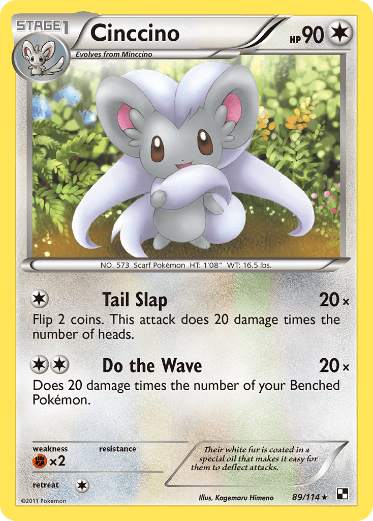 Cinccino Pokémon card