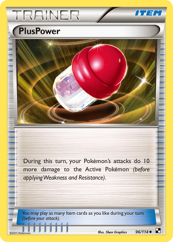 PlusPower Pokémon card
