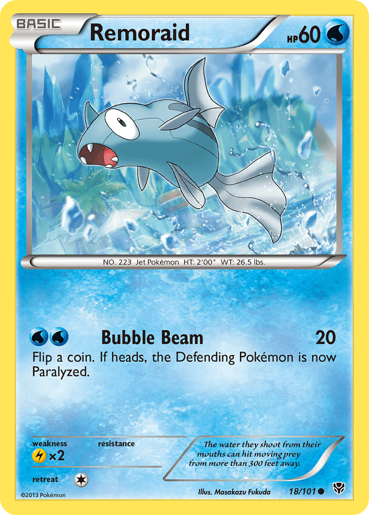 Remoraid Pokémon card