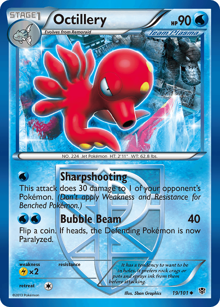 Octillery Pokémon card