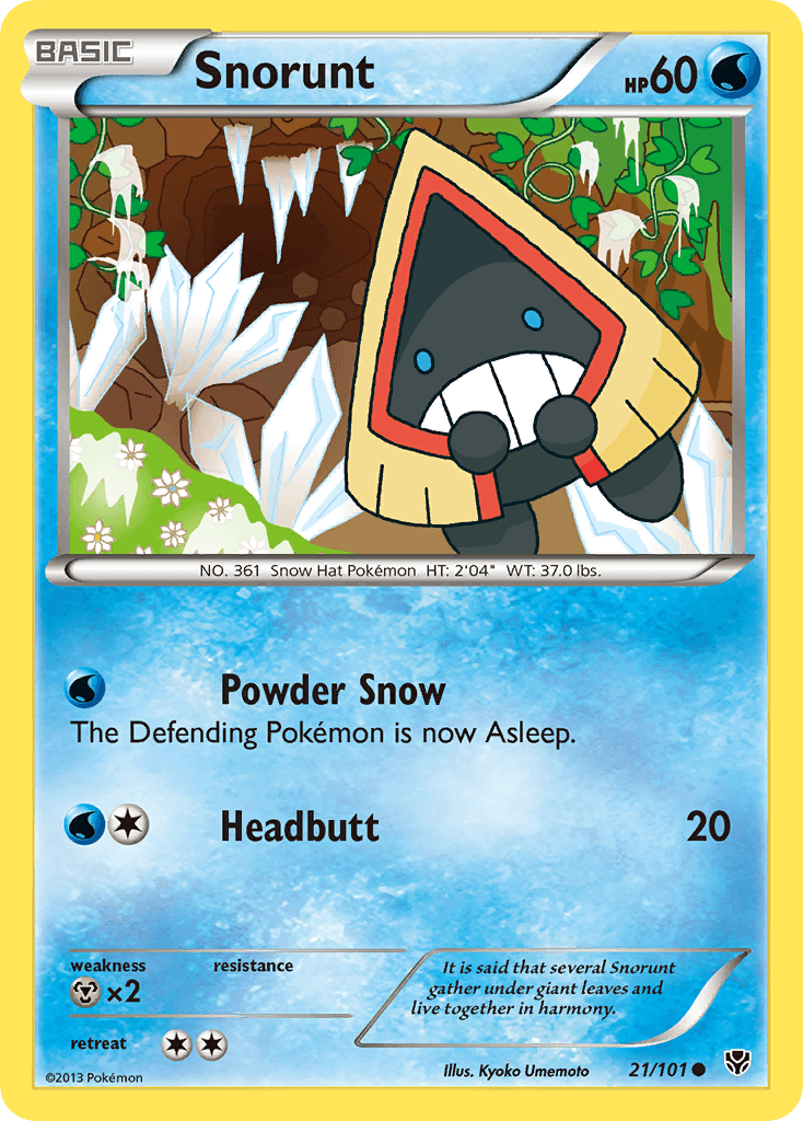 Snorunt Pokémon card