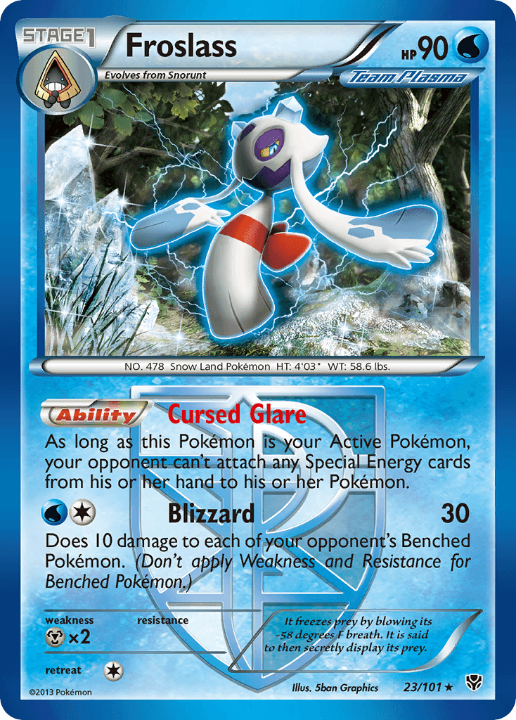 Froslass Pokémon card