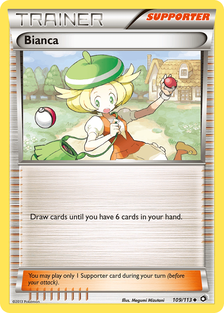 Bianca Pokémon card