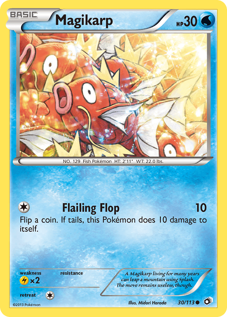 Magikarp Pokémon card