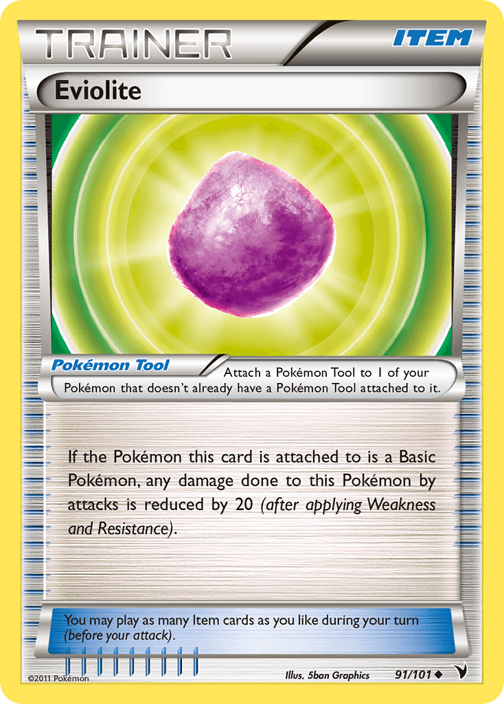 Eviolite Pokémon card