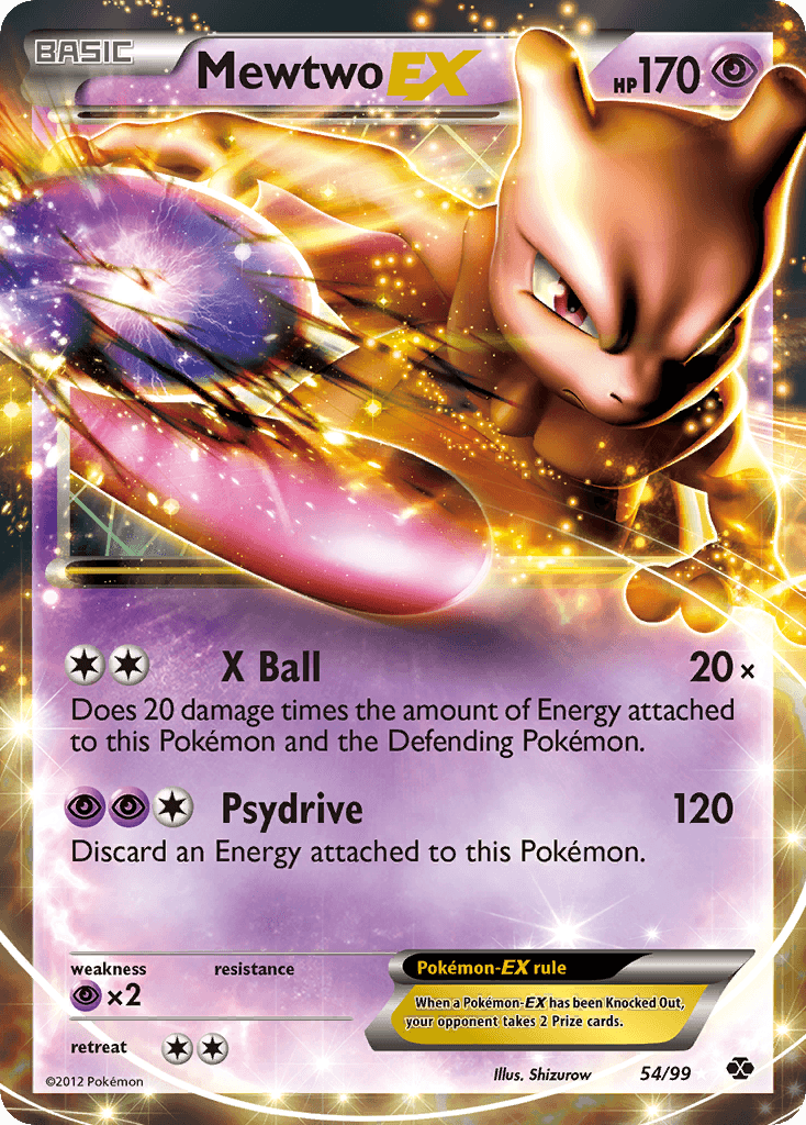 Mewtwo-EX from Next Destinies