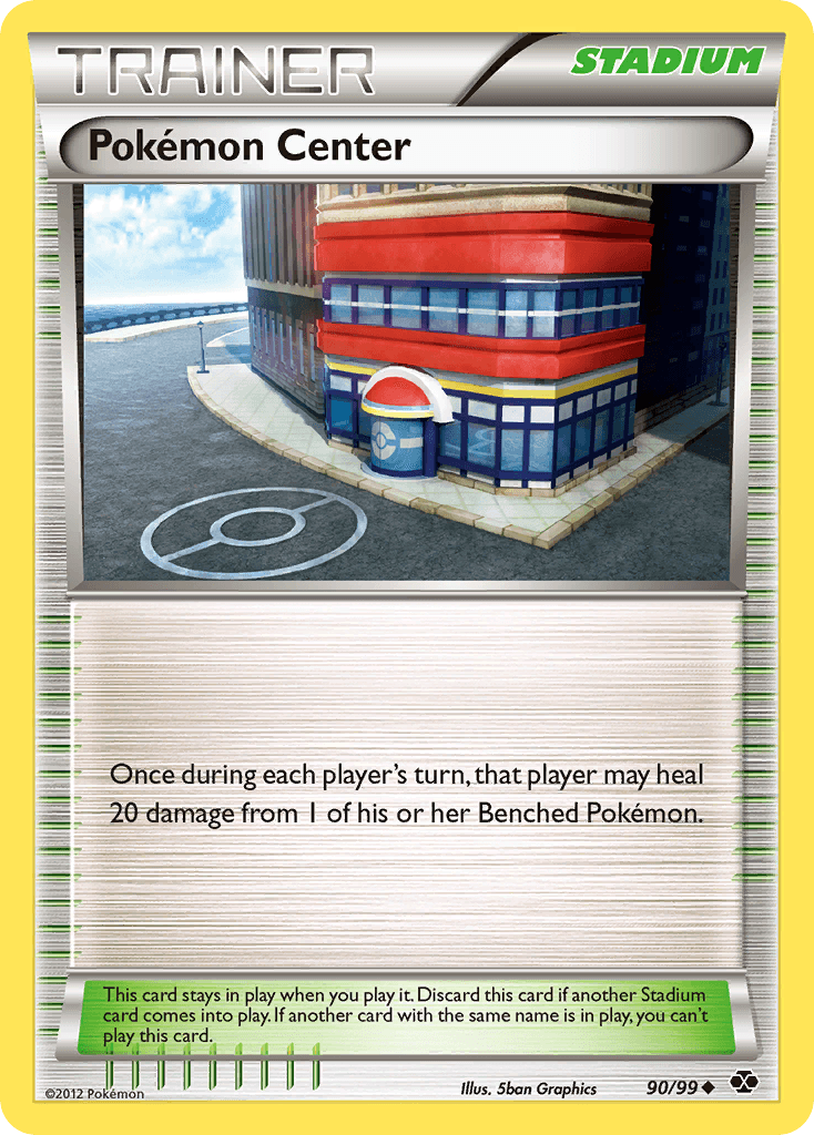 Pokémon Center Pokémon card