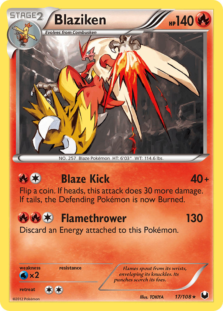 Blaziken from Dark Explorers