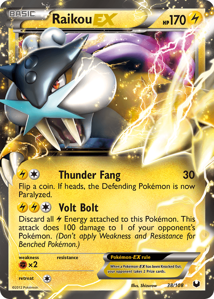 Raikou-EX from Dark Explorers