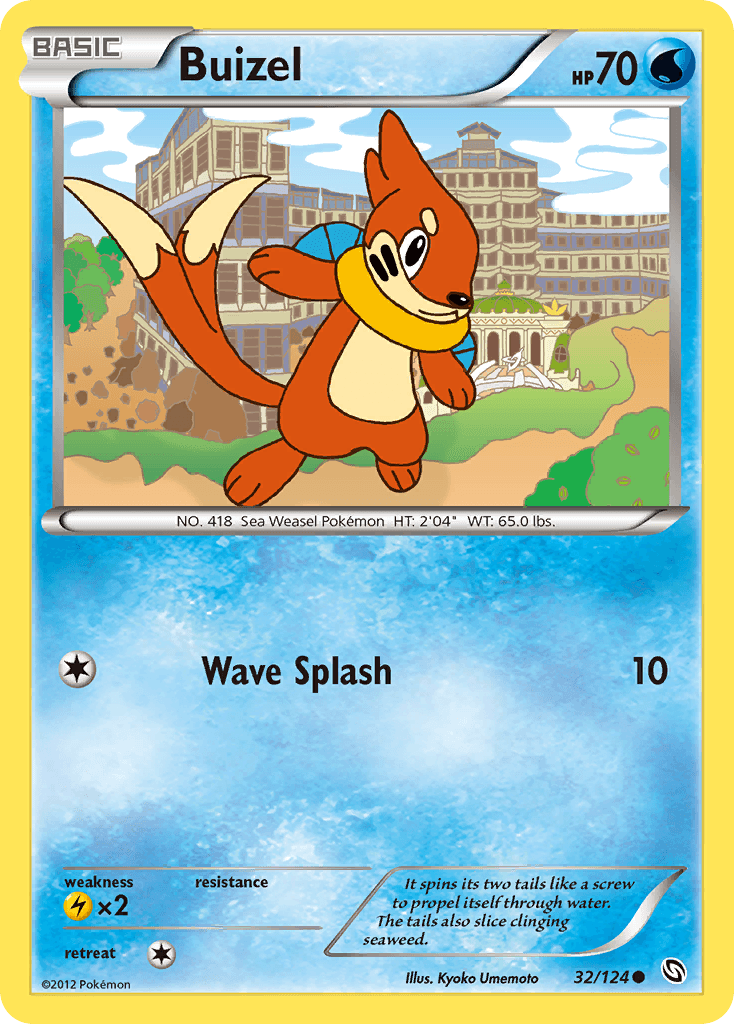 Buizel Pokémon card