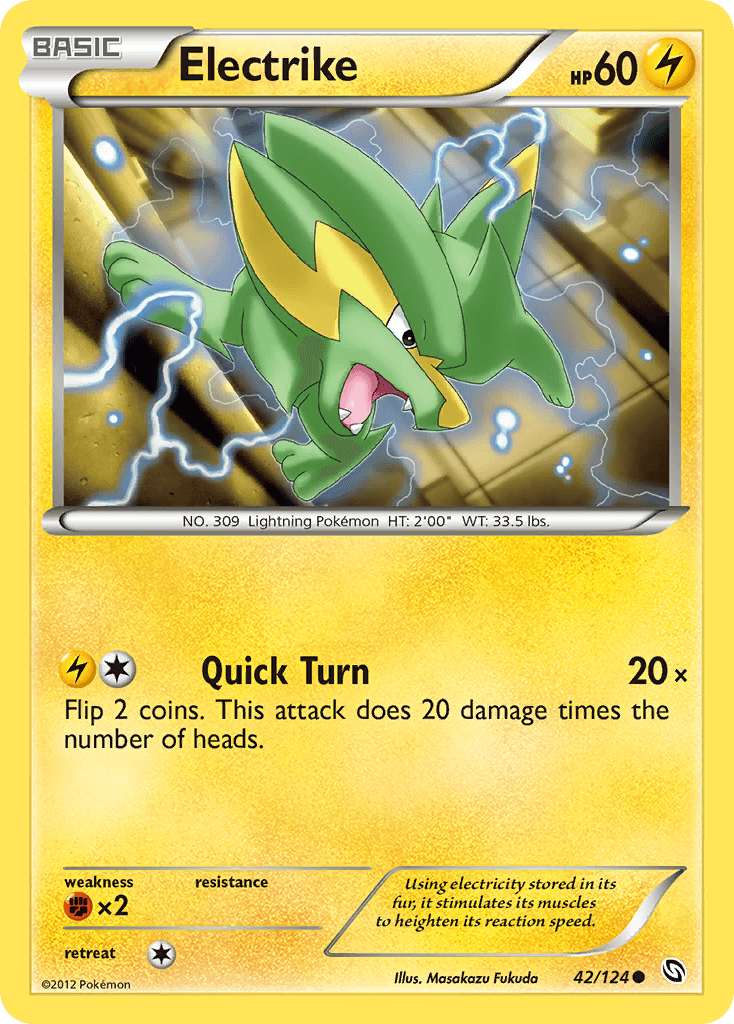 Electrike Pokémon card