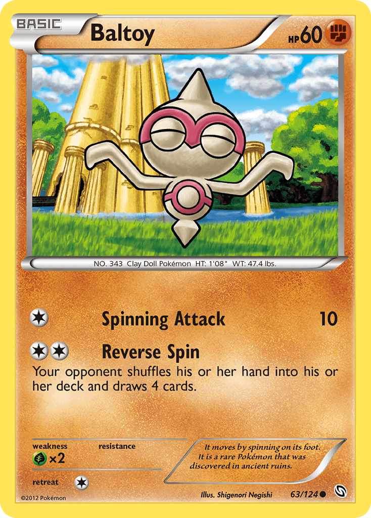 Baltoy Pokémon card