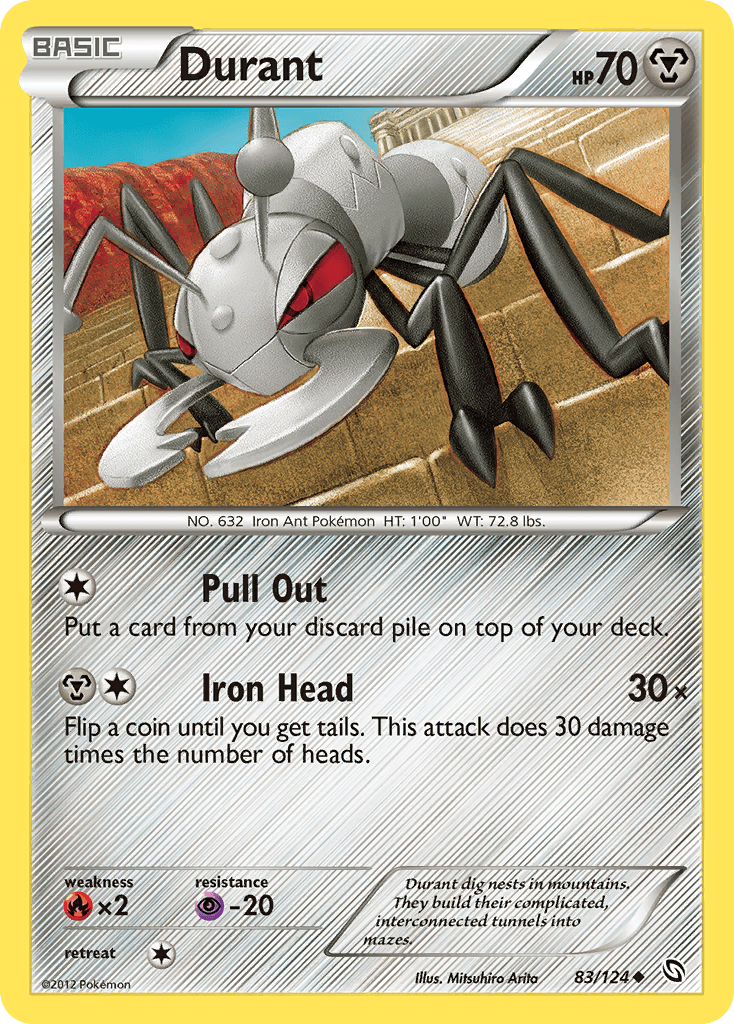 Durant Pokémon card