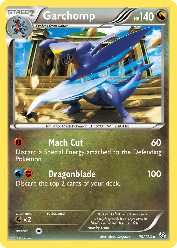 Garchomp Pokémon card