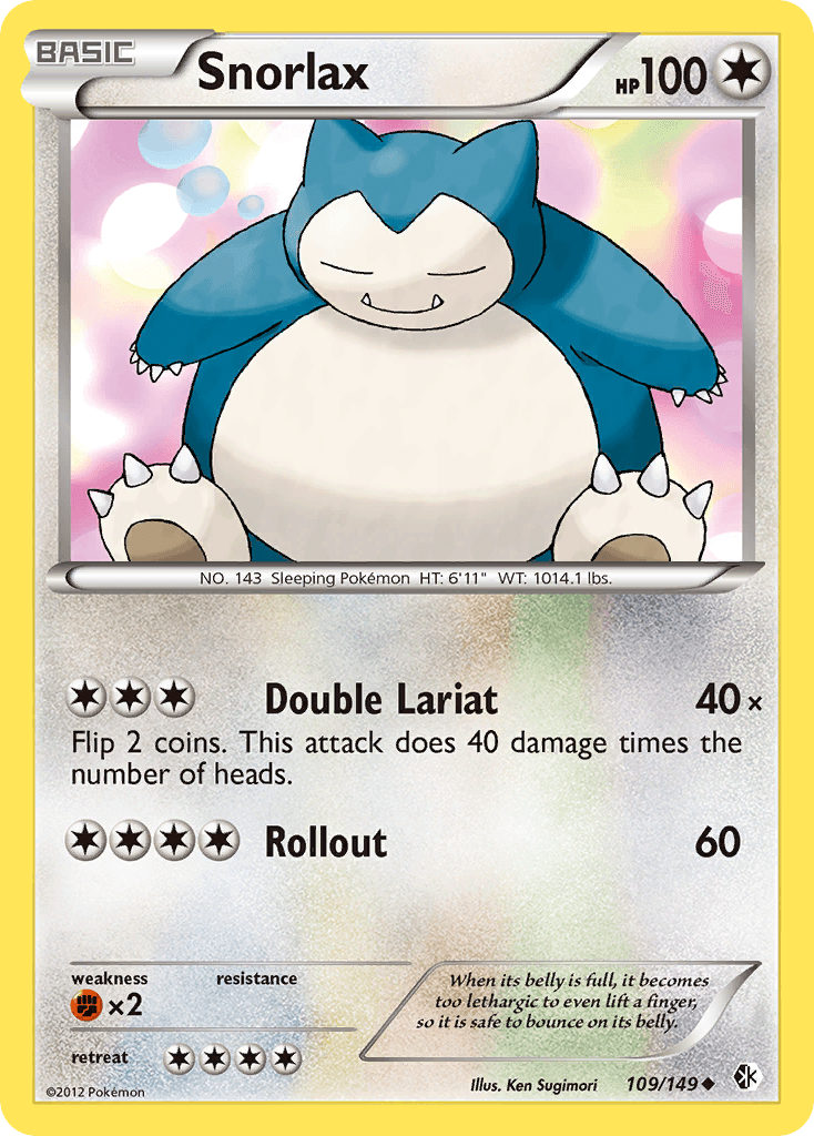 Snorlax from Boundaries Crossed