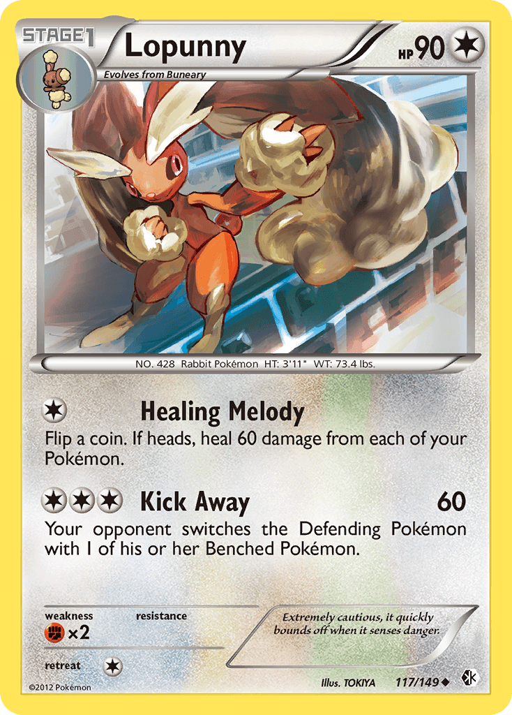 Lopunny Pokémon card