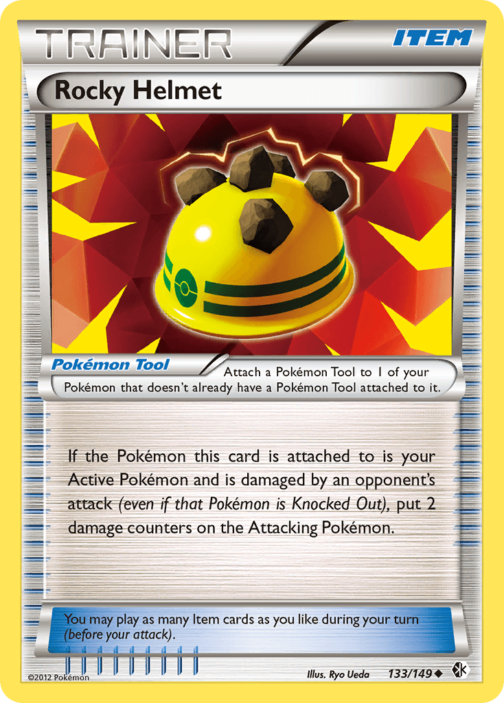 Rocky Helmet Pokémon card