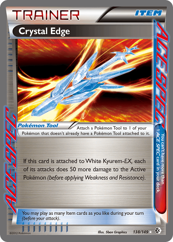 Crystal Edge Pokémon card
