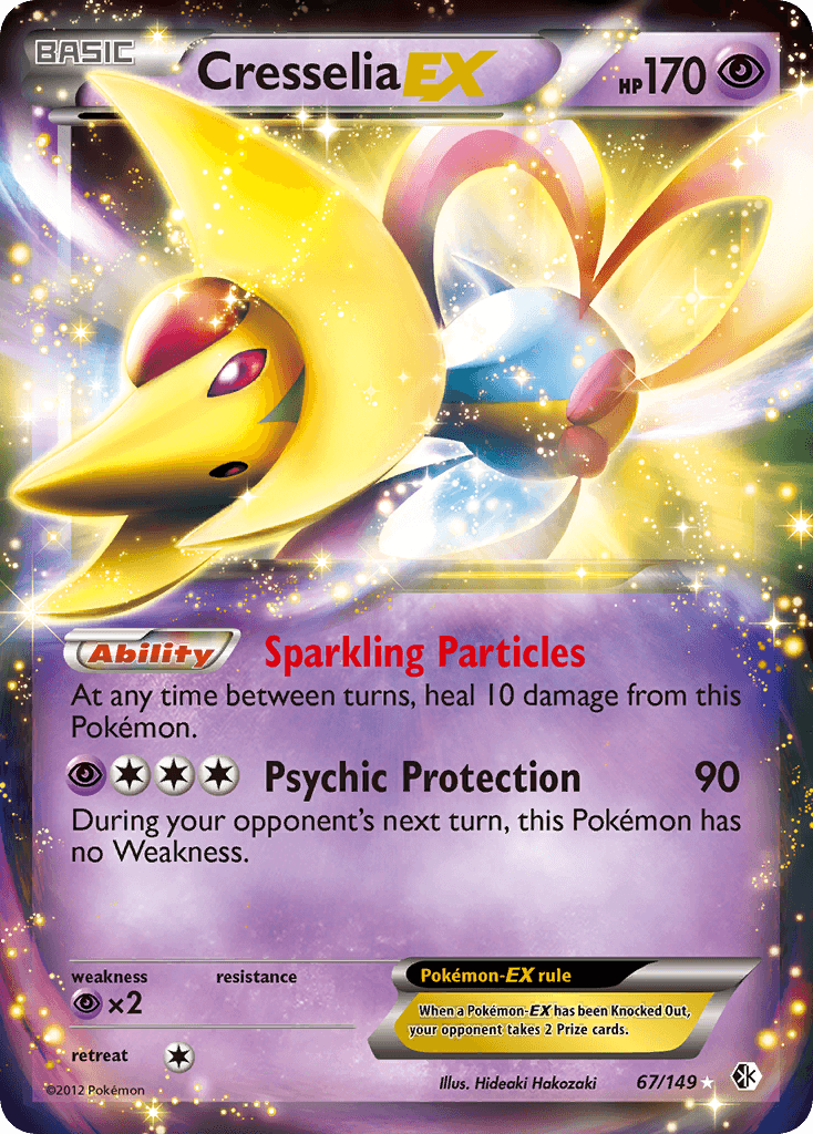 Cresselia-EX Pokémon card