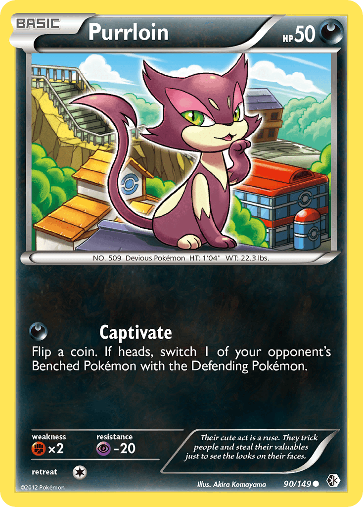 Purrloin Pokémon card