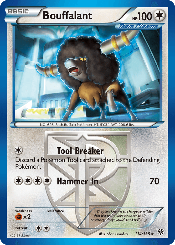 Bouffalant Pokémon card