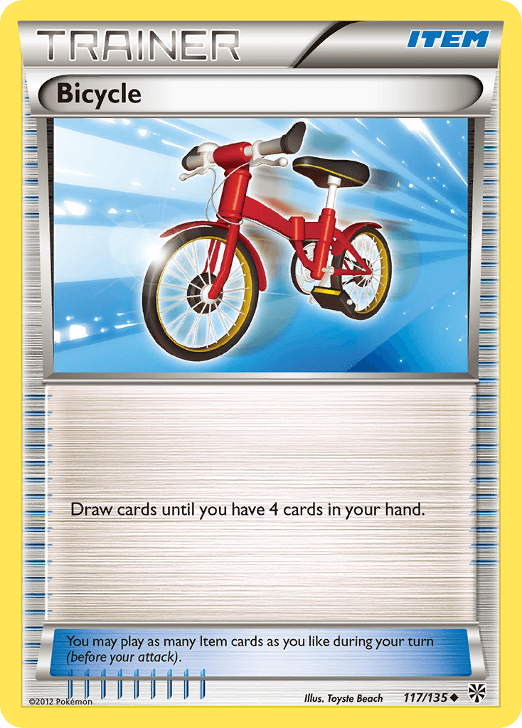Bicycle Pokémon card