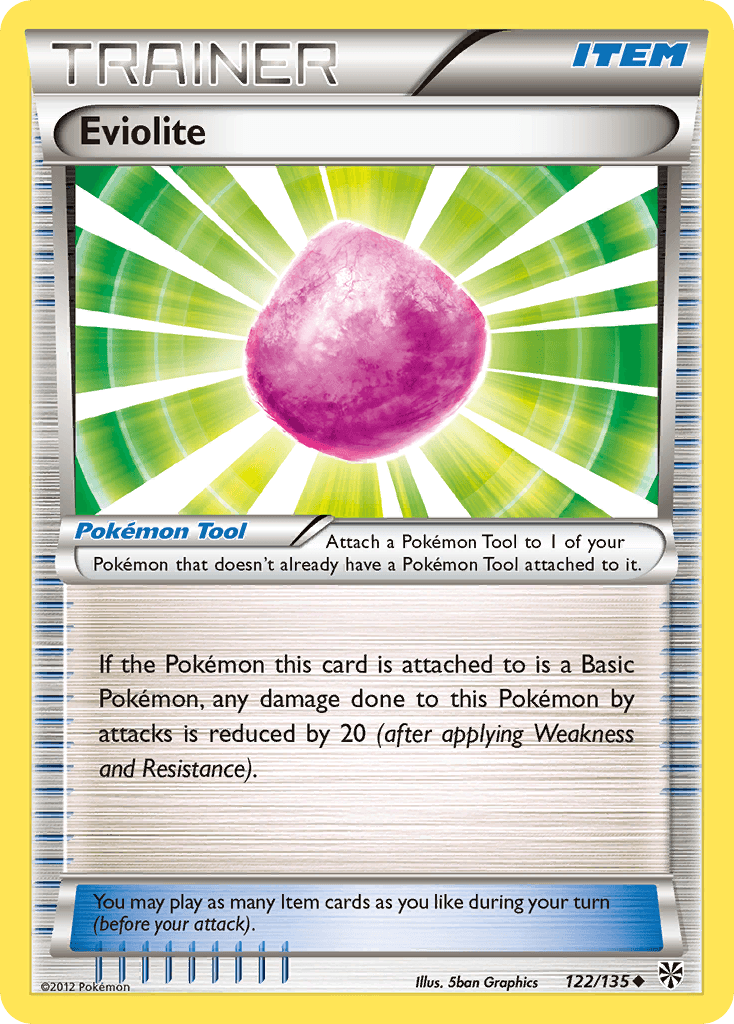 Eviolite Pokémon card