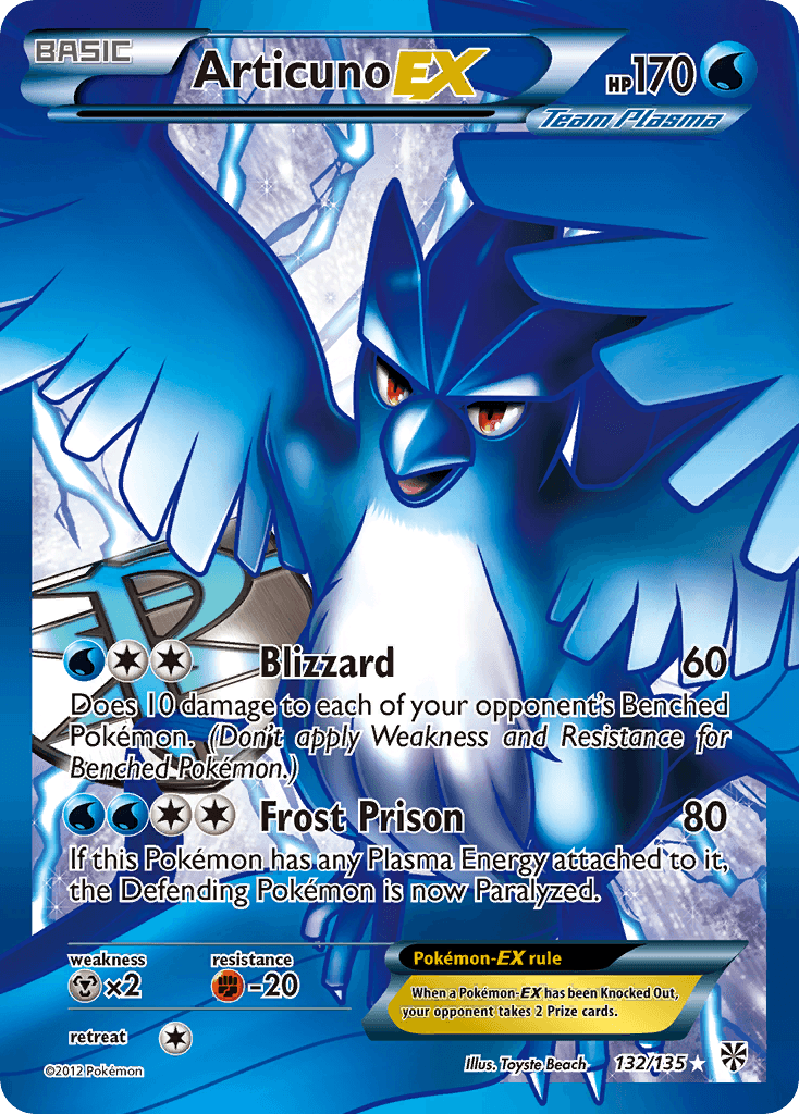 Articuno-EX Pokémon card