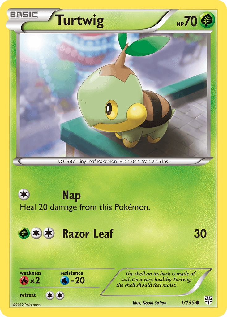Turtwig Pokémon card