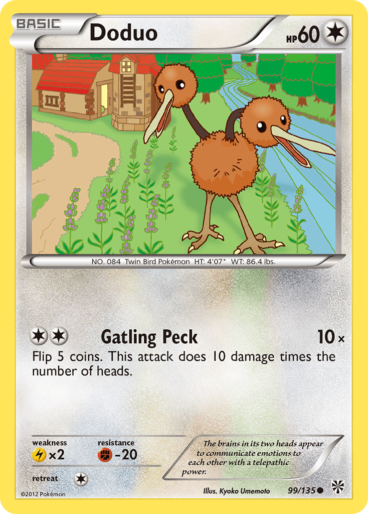 Doduo Pokémon card