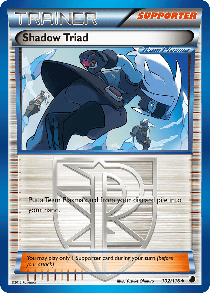 Shadow Triad Pokémon card