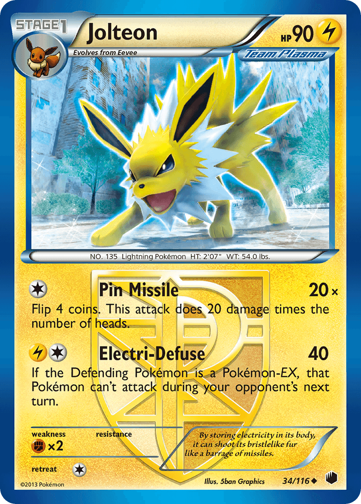 Jolteon from Plasma Freeze