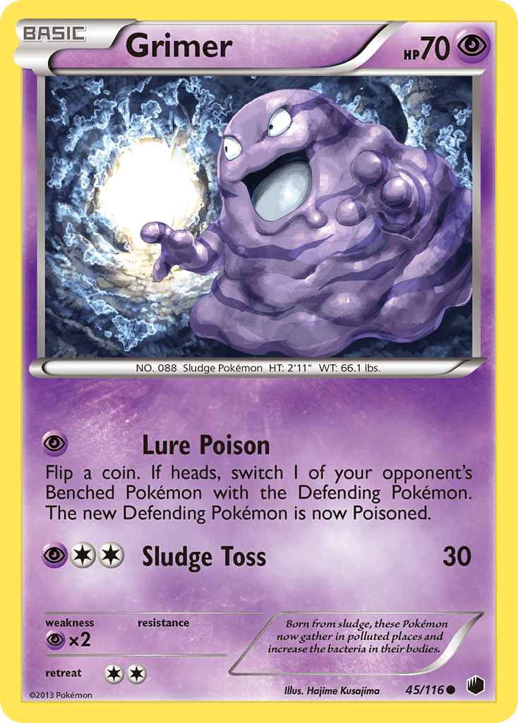 Grimer Pokémon card