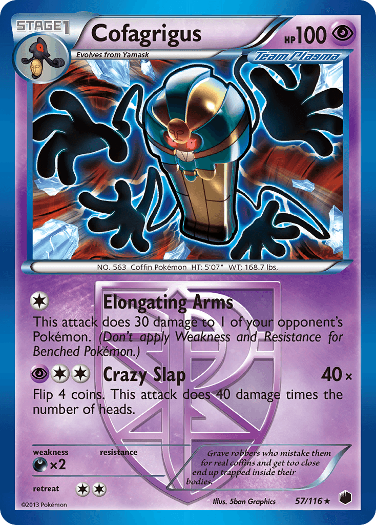 Cofagrigus Pokémon card