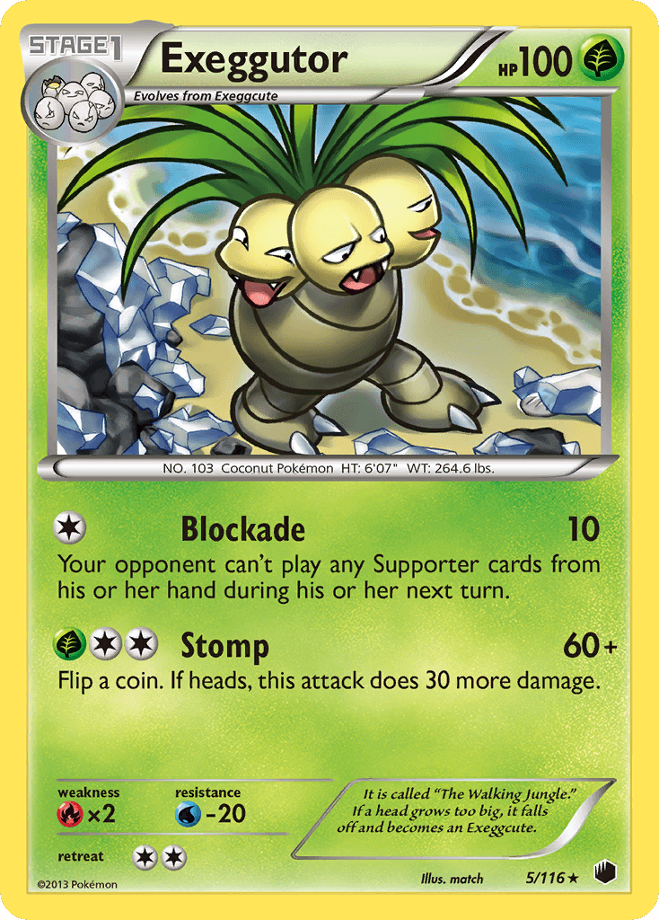 Exeggutor Pokémon card