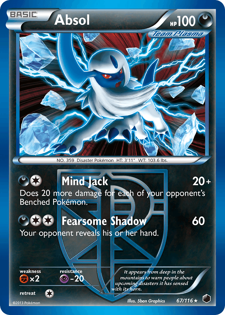 Absol Pokémon card