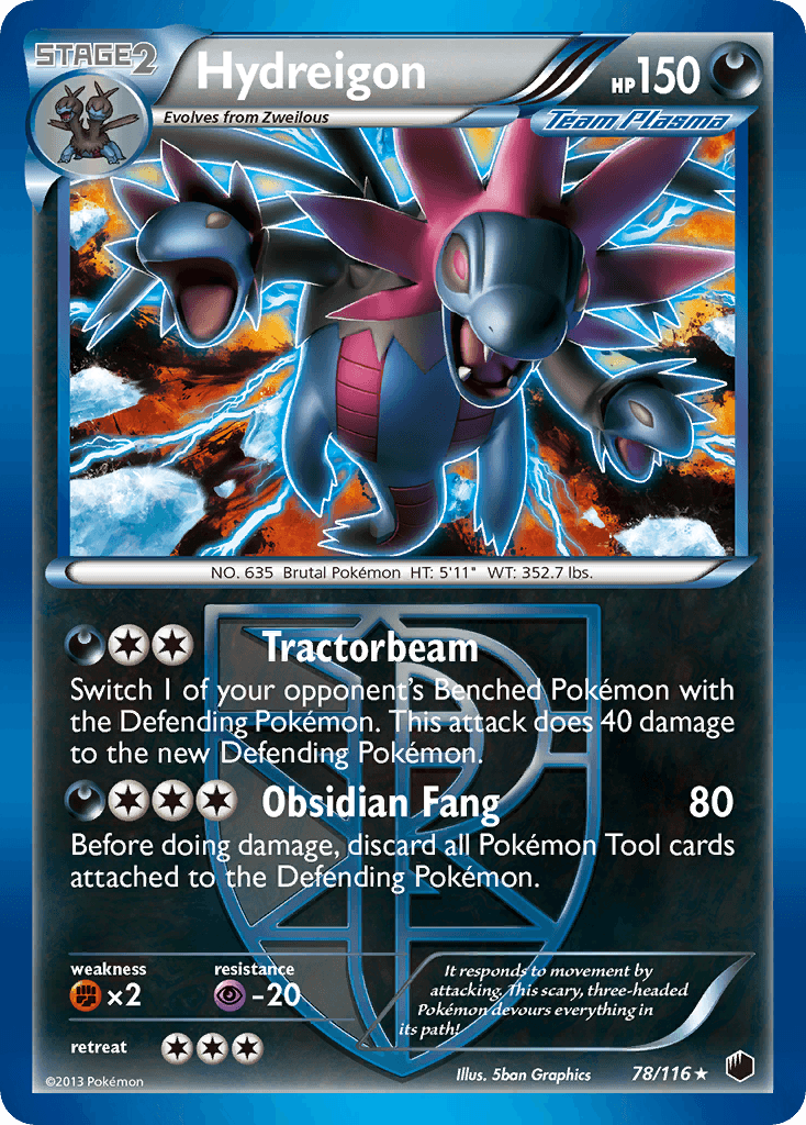 Hydreigon Pokémon card